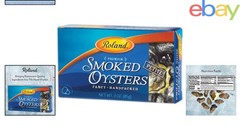 Petite Smoked Oysters, 3 Ounce Tins, Sustainable Wild Caught, Ready to Serve