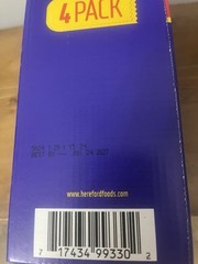 Hereford Meatballs w/ Spaghetti Sauce, 4 Pack, Fully Cooked, Shelf Stable, GF