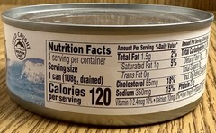 Chunk Light Tuna in Water, 5 Oz Cans (Pack of 24) – Wild Caught BB 11/2027+