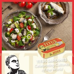 Titus Canned Sardines in Soybean Oil – Pack of 12 | Premium Quality Sardines,…