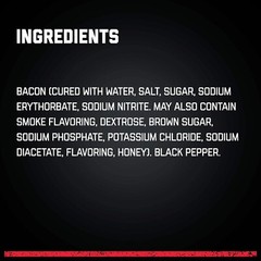 Savory Peppered Bacon Crumbles – 40% Less Fat, Fully Cooked – 3 oz Pouch, 8