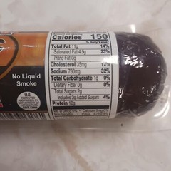 Summer Sausage Garlic from Amish Country Slice and Enjoy Pack of 2