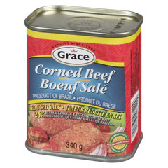 4-Pack Grace Corned Beef, Low Sodium