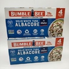 Bumble Bee Solid White Albacore Tuna in Water 5 oz Cans Pack of 8 Best By 10/28+