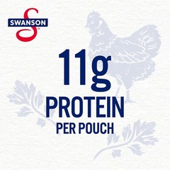 Swanson Garlic and Herbs 🥪 Fully Cooked Chicken, 2.6 OZ (Pack of 2)