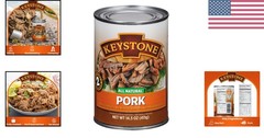 Fully Cooked Gluten-Free Canned Pork, 14.5 oz – Versatile Meal Solution