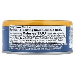 Wild Albacore Tuna, 5 oz (142 g)