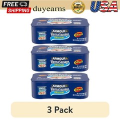 3 Pack Canned Sausage Original Flavor Camping Food Survival Meal Gluten Free NEW