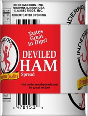 Underwood Deviled Ham Spread, 4.25 Ounce (Pack of 4),