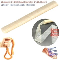 Sausage Packaging Tools 14m*21/26/30mm Casing Sausage Salami Hot Dog Inedible