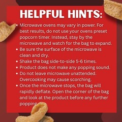 Bacon Curls Microwave Pork Rinds Chicharrones Original 1.75 Ounce Pack of 6