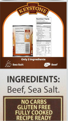 Keystone All Natural Ground Beef 14 Ounce Long Term Emergency Survival Food Cann