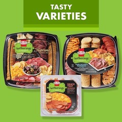 Hard Salami and Pepperoni Party Tray 28 oz, Meat and Cheese Platter for