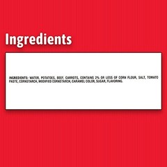 Hearty Beef Stew, 9 oz Pack of 6 – Convenient Ready-to-Eat Meal, Comfort Food