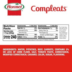 Hearty 9-Ounce Beef Stew Trays, Pack of 6 – Delicious, No Refrigeration Needed