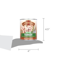(4 Pack) All Natural Turkey, 28 Oz Can