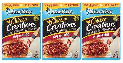StarKist Chicken Creations Original BBQ Pouch 3 Pack