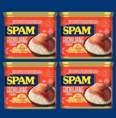 4 Cans of SPAM Gochujang – NEW Korean FLAVOR Fresh – 12oz Cans Exp 12/27