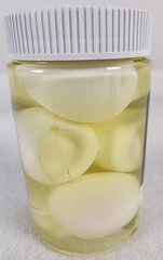 Bay View Pickled Eggs 16oz Pack Fresh Hard Boiled Salt N Vinegar