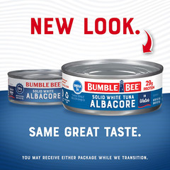 Bumble Bee Solid White Albacore Tuna in Water 5 Oz Can Pack of 24 Wild Caught