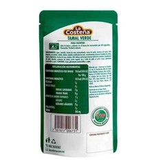 5X TAMALES VERDES DE PUERCO – Green Tamales w/Pork – 110g Each One (Pack of 5)