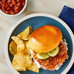 3-Pack Great Value Pulled Pork in BBQ Sauce, 2.6 oz Pouches