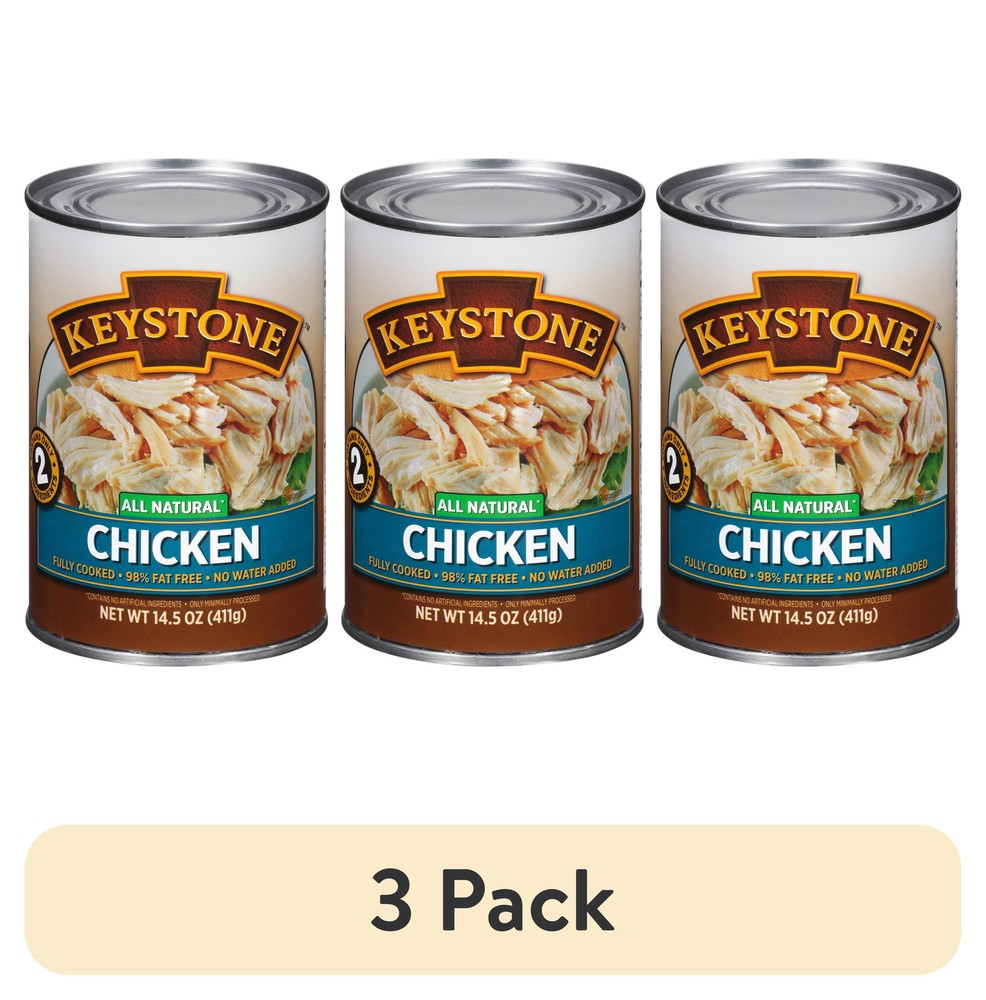 (3 Pack) All Natural Chicken, 14.5 Oz Can