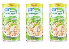 Great Value Chunk Chicken Breast, 12.5 Ounce Can (12 Pack)