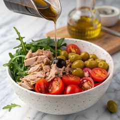 Genova Premium Yellowfin Tuna in Olive Oil, 5 Ounce Cans, 5 (Pack of 8)