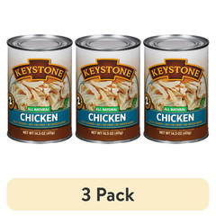 (3 pack) Keystone All Natural Chicken, 14.5 oz Can