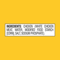 Convenient 2.6 oz Pouch of Less Sodium White Chicken – 13g Protein