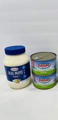 DAGIM Value Pack 2 Chunk Light Tuna In Water 12oz & 1 Mayonnaise 30 oz
