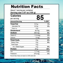 Tonnino Yellowfin Tuna Fish in Spring Water Pack of 12 Can