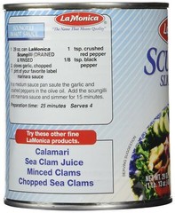 Lamonica Fine Foods Scungilli Sliced Conch 29 oz