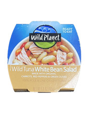 Wild Tuna Salad White Bean Chickpeas Carrots Ready-To-Eat 4 pack 5.6oz EXP 07/27