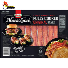 Black Label Fully Cooked Bacon,10.5 Ounce (Pack of 1)