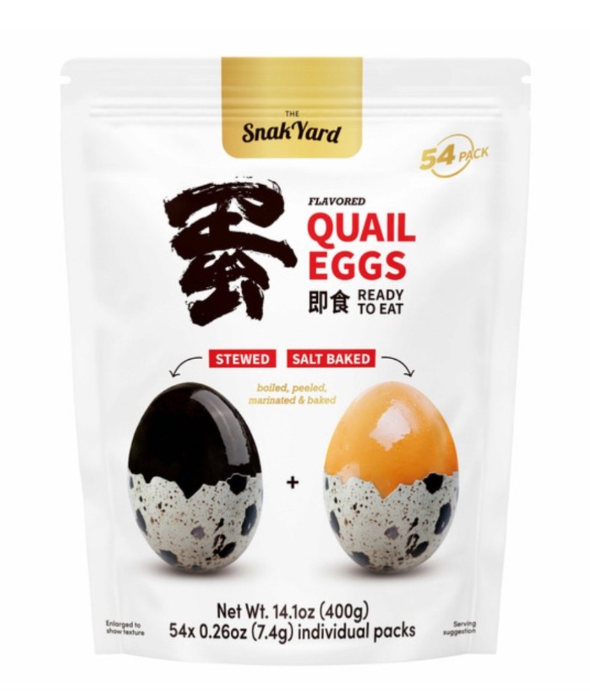 The Snack Yard Flavored Quail Eggs – 54 Count X .26 oz, Chinese New Year!