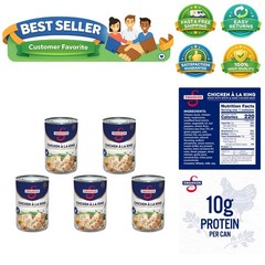 Swanson Chicken a la King – 10 Grams of Protein in 10.5 OZ Can, Pack of 5