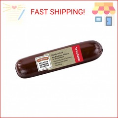 Old Wisconsin Premium Summer Sausage, 100% Natural Meat, Charcuterie, Ready to E
