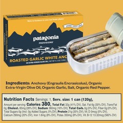 Roasted Garlic White Anchovies | Responsibly Sourced in Spain | 21g Protein &…
