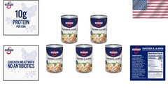 Swanson Chicken a la King with No Antibiotics – 10.5 oz Can – 5 Servings