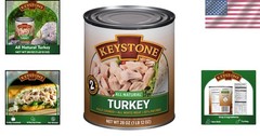 Ready-to-Eat 28 Oz Canned Turkey – Lean, Gluten-Free, and Versatile Meal Base
