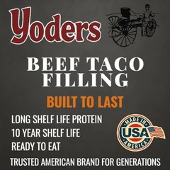 Yoder’s Fully Cooked 28 Oz Fresh REAL Canned Taco Beef Filling 6 28 ounce