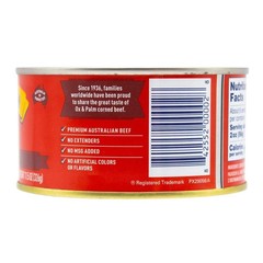 Ox Palm Corned Beef, Juicy, Chunky Style, 11.5oz Pack of 6 Product of Australia