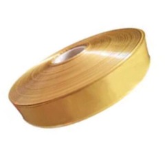 5 Meters Food Grade Yellow Plastic Sausage Casings Sausage Width 48-50mm Shell