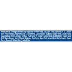 BBQ Flavored Ready to Eat Canned Vienna Sausage 7g Protein Low Sodium Canned
