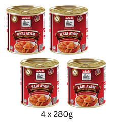 4 x 280g Chicken Curry With Potato – Ready To eat (HALAL)