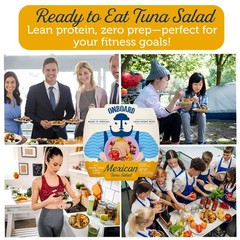 Onboard Ready to Eat Mexican Tuna Salad – Tuna Snacks with Beans, Peppers, Corn
