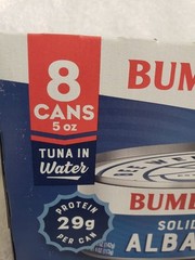 (Pack of 8) Solid White Albacore Tuna in Water, 5 oz cans