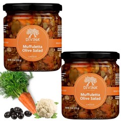 Muffuletta Olive Salad, 13 OZ, (2-Pack)
